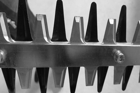 電動綠籬機刀片的研磨步驟和技巧